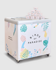 Gelato Party Cups with Large Chest Freezer
