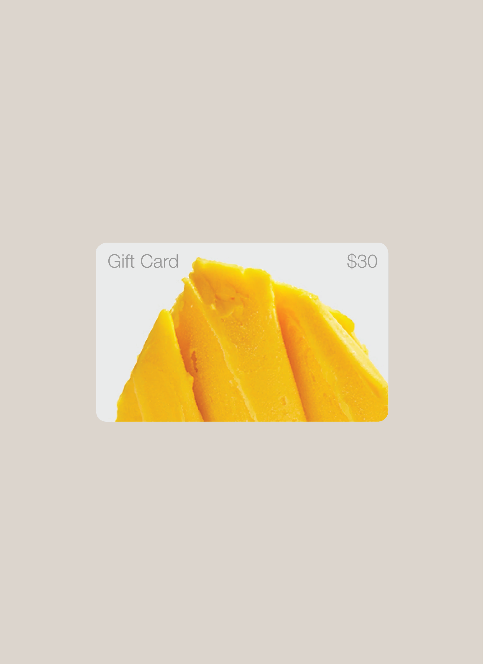 $30 Online Gift Card
