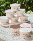 Gelato Party Cups with Regular Chest Freezer