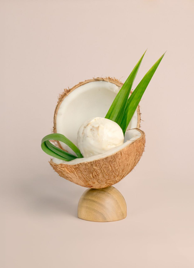 Pandan Coconut Caramel